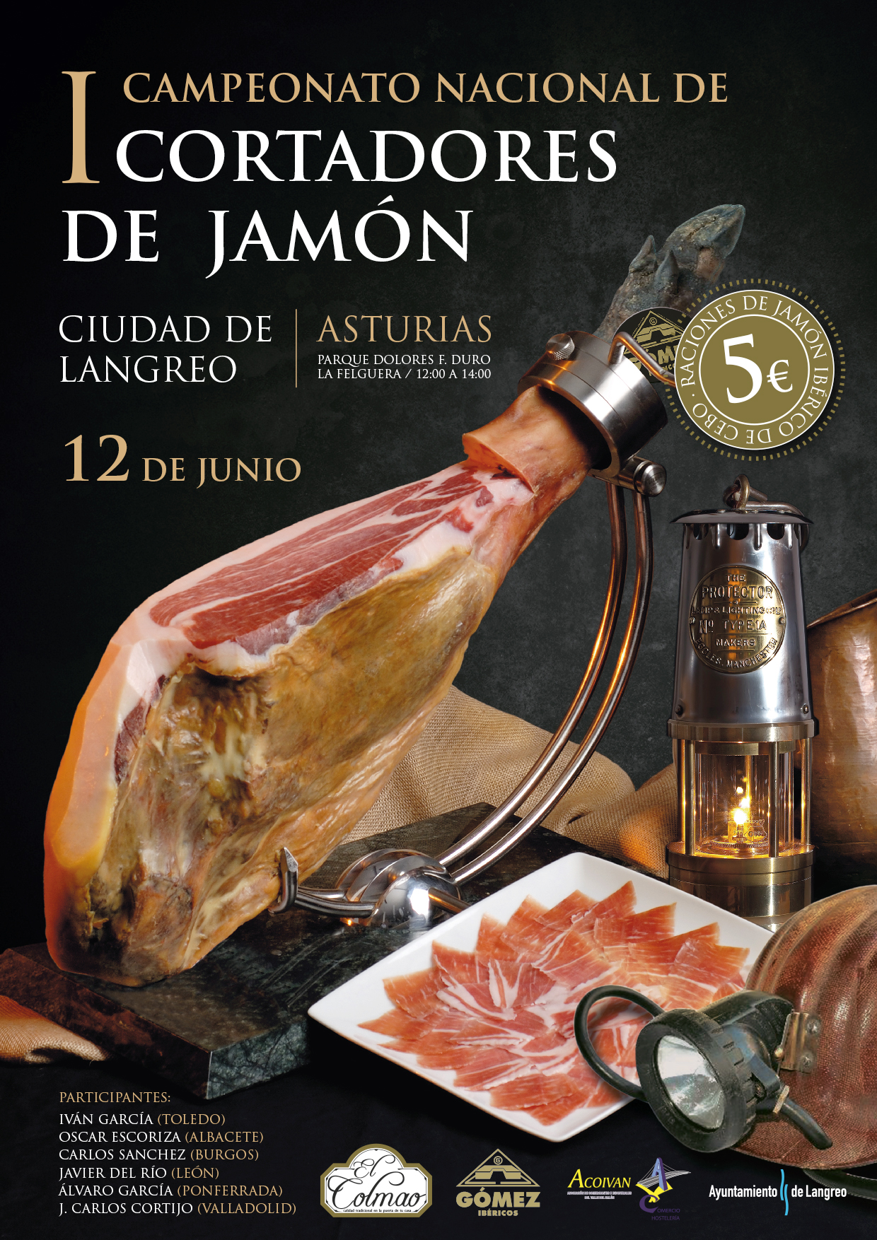 I concurso nacional cortadores de jamón "Ciudad de Langreo"