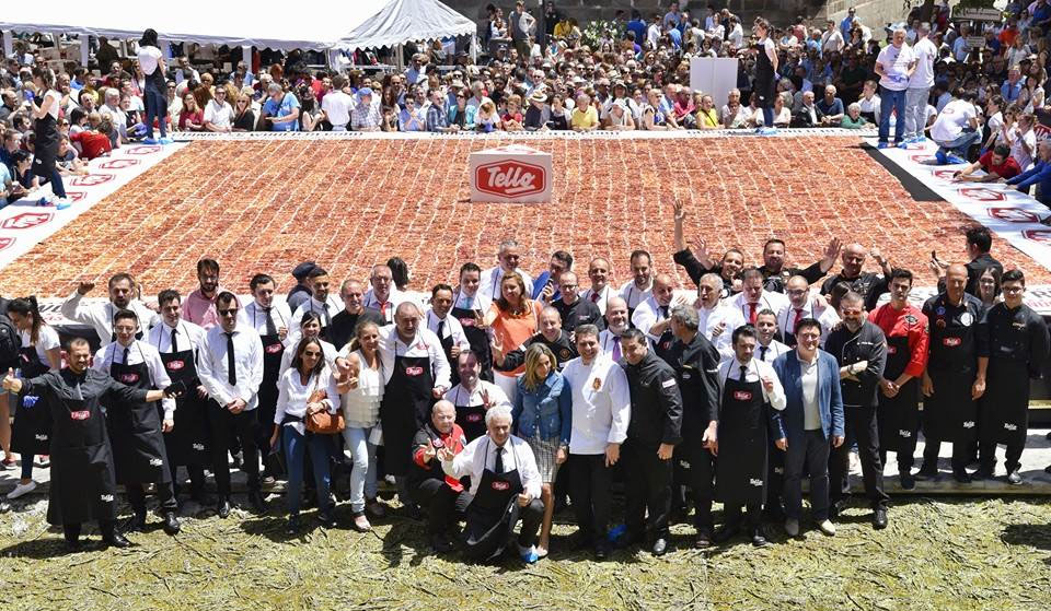 Plato de jamón más grande del mundo, Record Guinness 