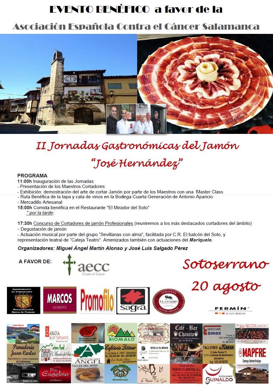 Concurso Cortadores Jamón Benéfico, José Hernández, Soto Serrano