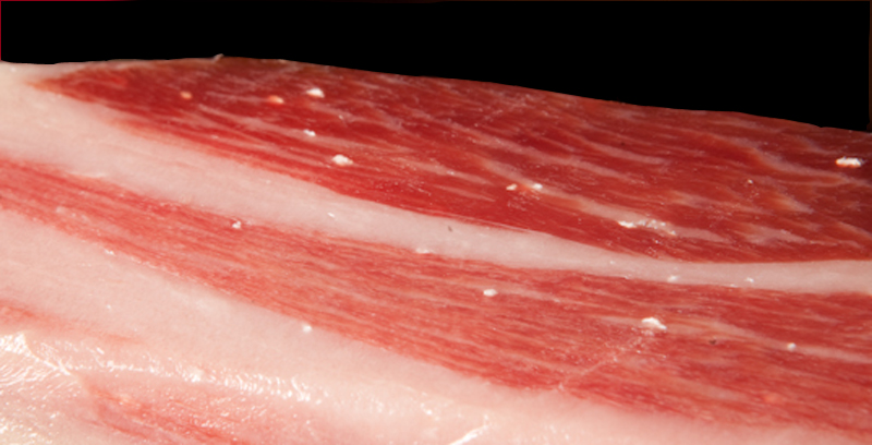 Puntitos blancos jamón: Tirosina jamon