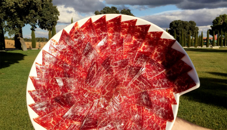 plato-caviar-wagyu-finca-santa-rosalia-master-class-corte-wagyu-los-finos-jamonlovers