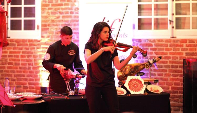 cata-maridaje-jamon-iberico-cava-violin-experiencia-gastronomica-difevents-jamonlovers