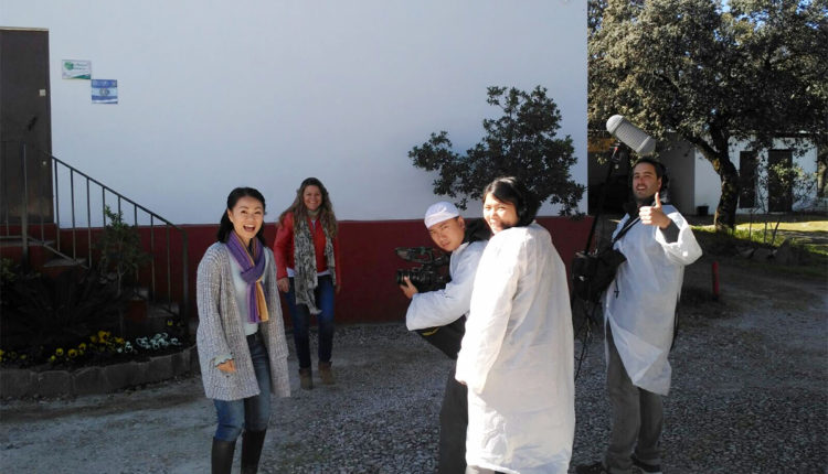 tv-singapour-grabacion-reportaje-jamon-iberico-los-pedroches-jamonlovers