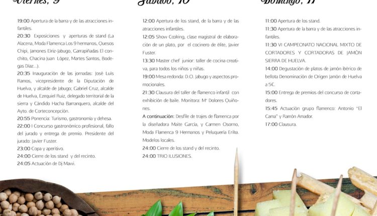 programa-VII-jornadas-gastronomicas-corteconcepcion