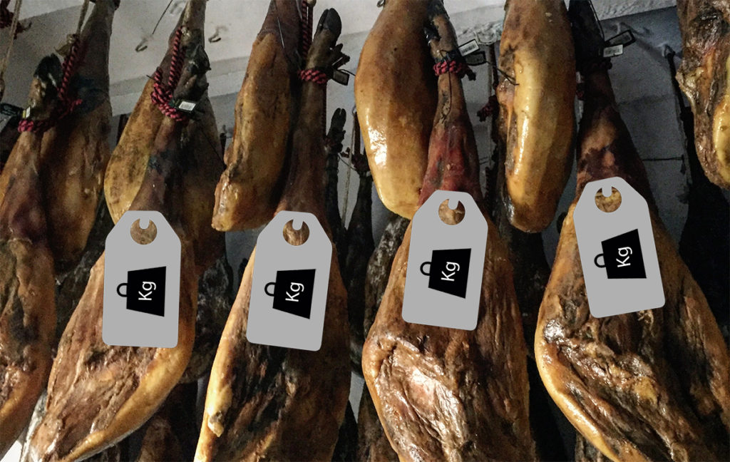 Cuánto debe pesar mínimo un jamón ibérico