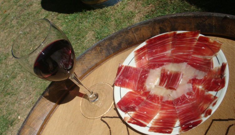 maridaje-jamon-iberico-vino