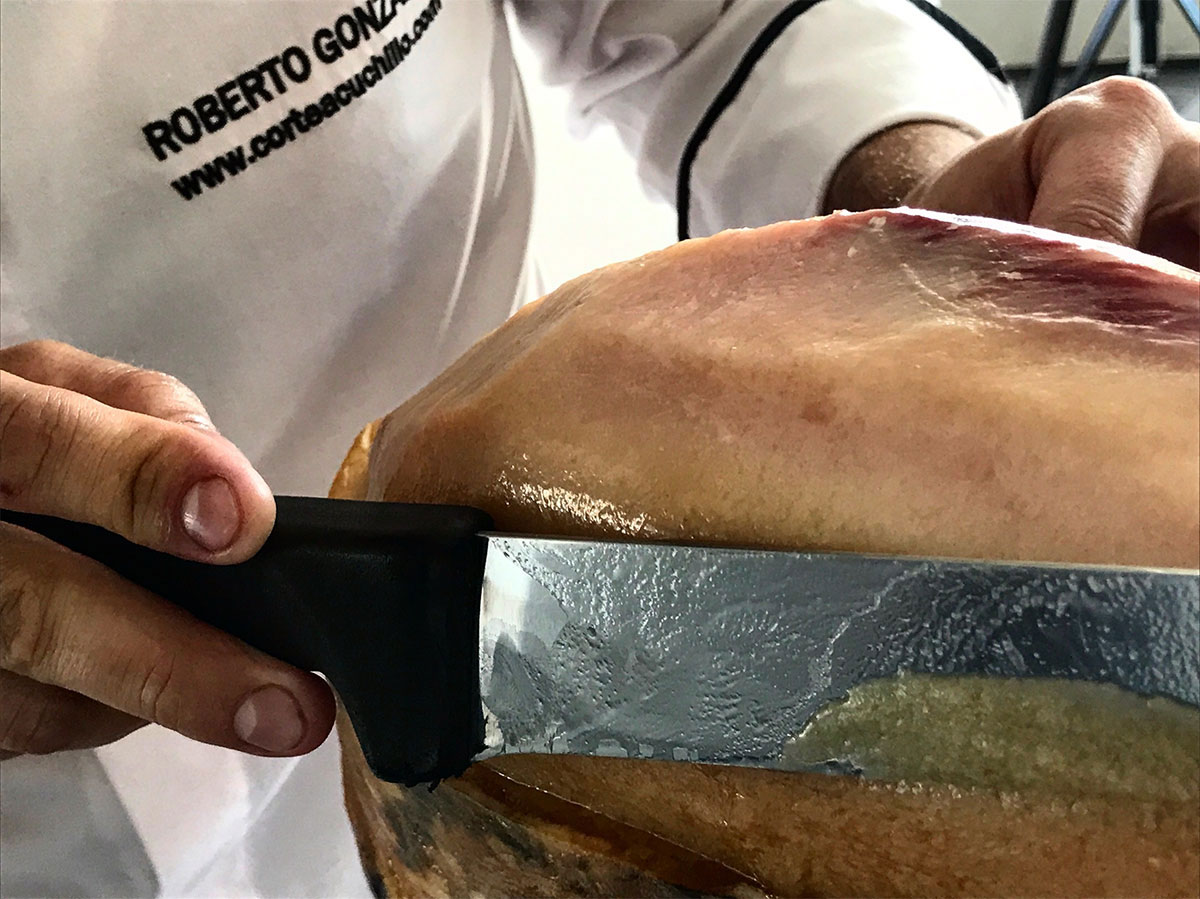 Cómo cortar jamón: Cómo empezar el jamón