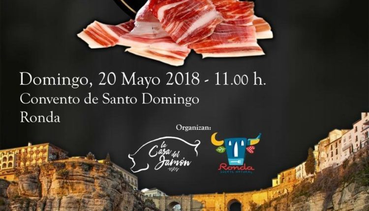 Concurso Cortadores y Cortadoras de Jamón Ronda 2018