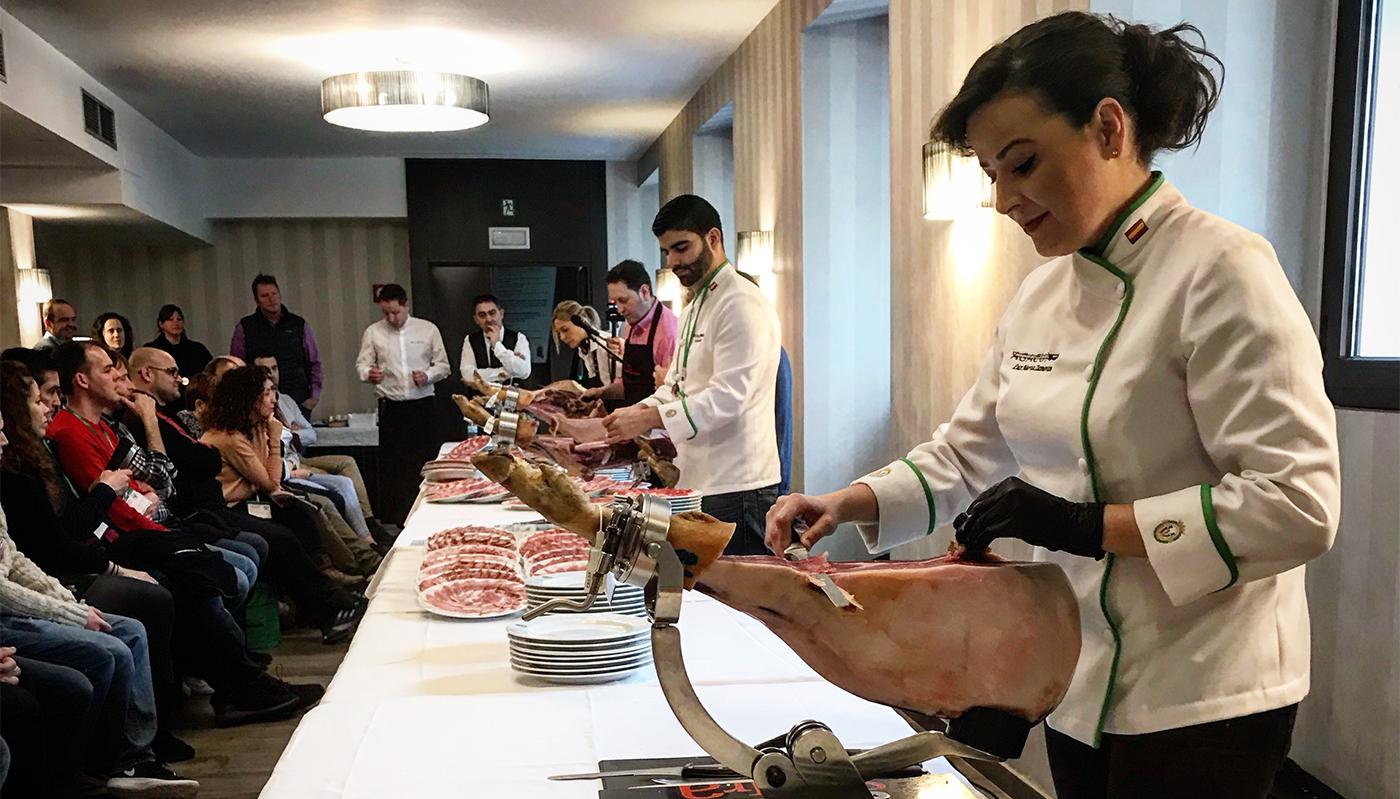 Evolución del corte de jamón en los últimos 15 años. AGACUJ Formación.