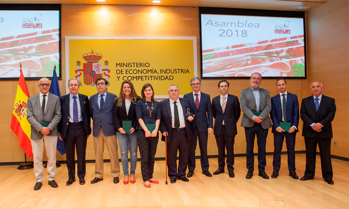 Jamón Lovers recibe el Premio Amigos de la Carne 2018 ANICE