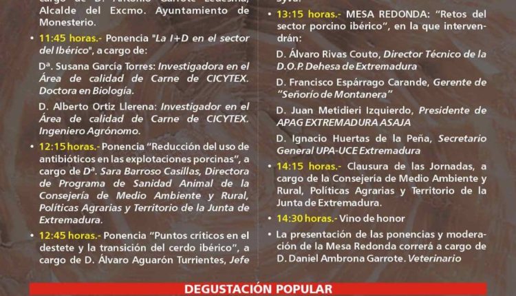 Jornadas Técnicas día del Jamón de Monesterio