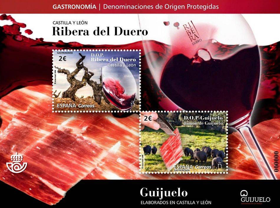 La Denominación de Origen Jamón de Guijuelo estrena su propio sello de Correos