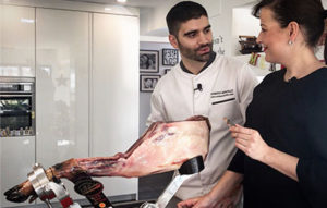 Cómo cortar paleta: Finalización corte contra maza o babilla