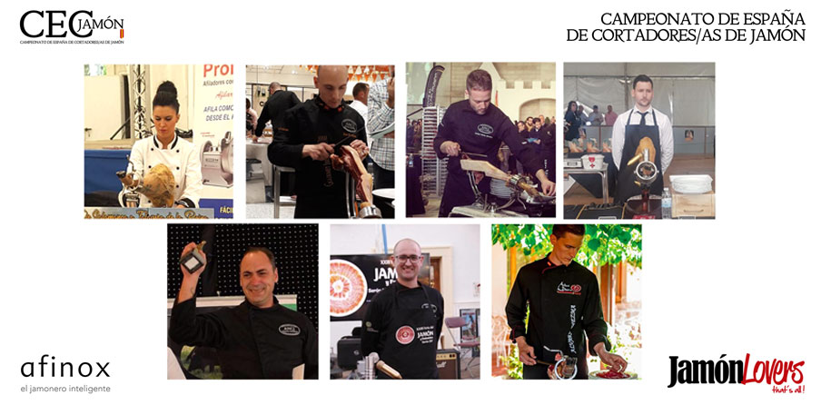 Finalistas XI Campeonato de España Cortadores de Jamón 2019