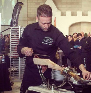 Finalistas XI Campeonato de España Corte de Jamón, Anibal Falcón Morales