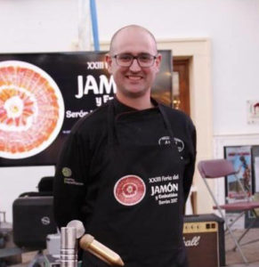Finalistas XI Campeonato de España Corte de Jamón, Antonio Escribano Capitan