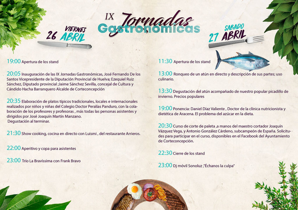 IX Jornadas Gastronómicas Corteconcepcion