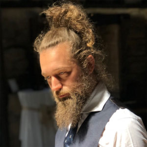 Carlos Sánchez, cortador de jamón en EEUU