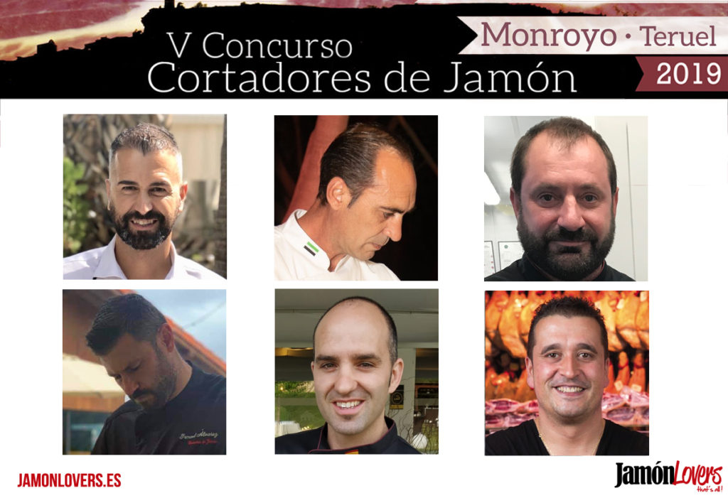 Participantes V Concurso Cortadores de Jamón Monroyo 2019