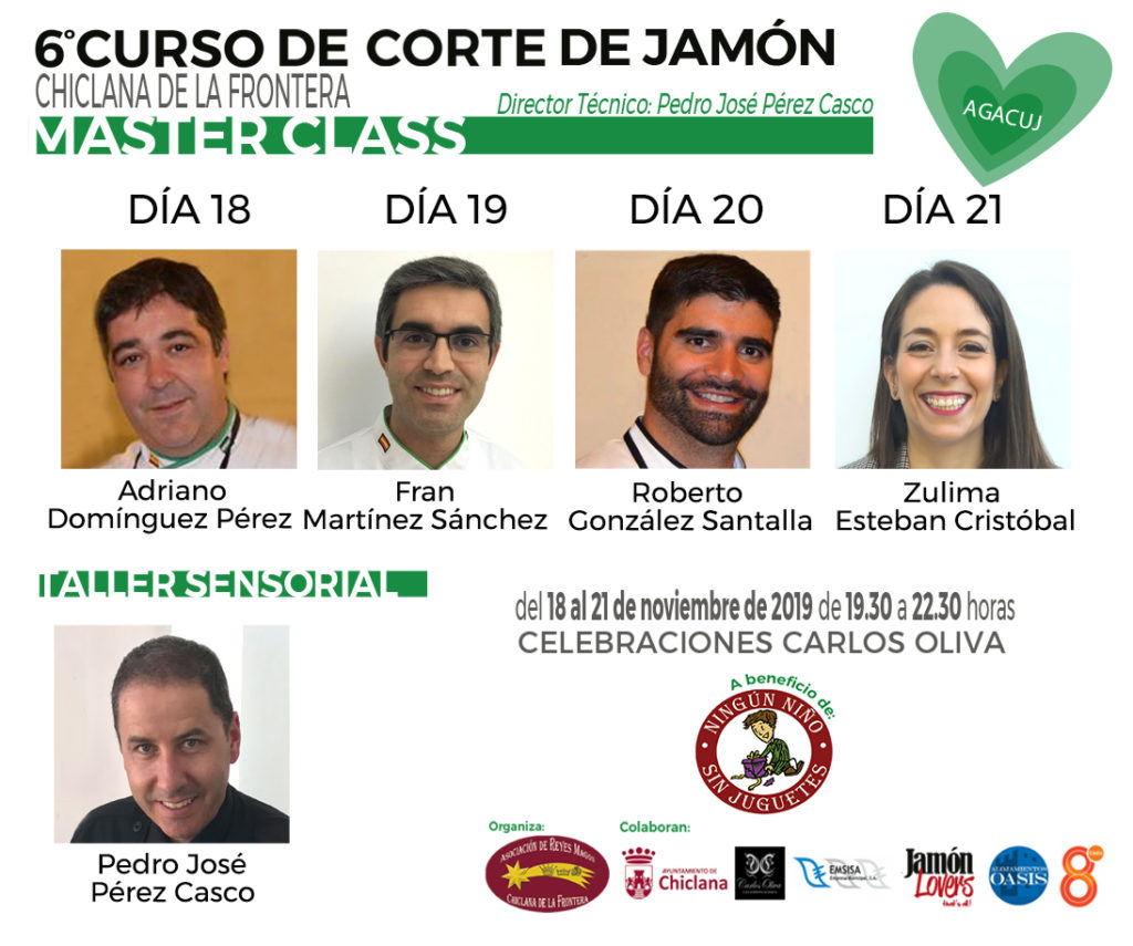 6ª Edición del Curso de Corte de Jamón Benéfico AGACUJ