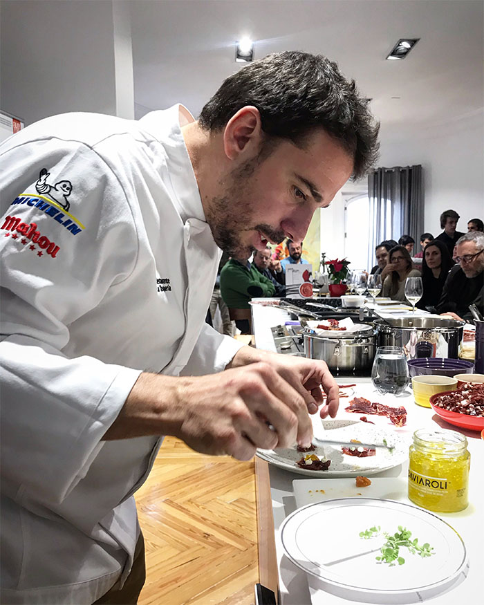 Showcooking Jamón Ibérico Javier Estévez