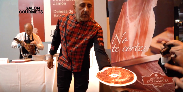 27 Concurso Cortadores de Jamón Dehesa de Extremadura Salón Gourmets