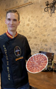 Emplatado jarrete jamón, Álvaro Diezma Campeón de España 2020