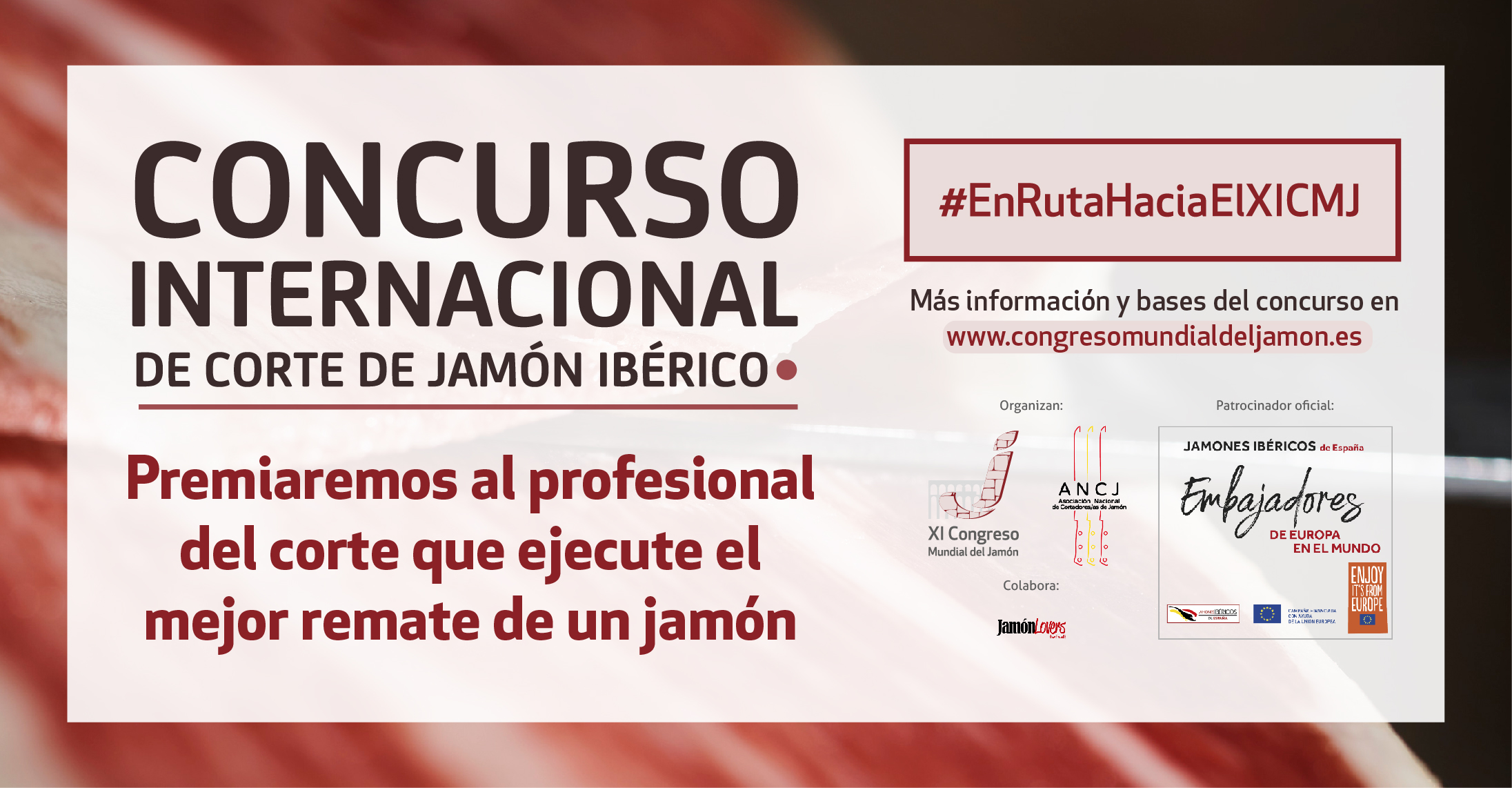 Primer concurso internacional específico de corte de remate de jamón ibérico