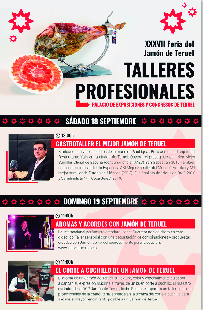 Talleres Profesionales XXXVII Feria del Jamón de Teruel