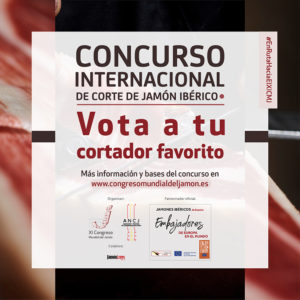 Comienzan la votaciones del primer concurso internacional de remate de jamón ibérico