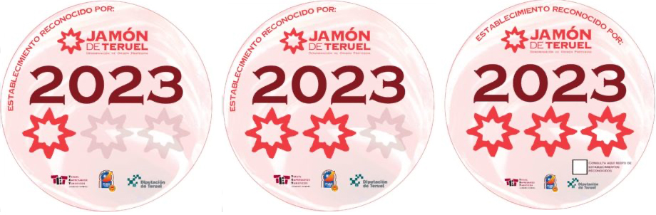 Estrellas Jamón de Teruel para los hosteleros