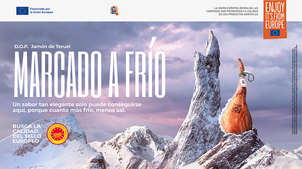 Marcado a frío campaña DOP Jamón de Teruel