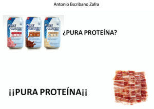 Jamón y deporte proteínas Antonio Escribano Zafra