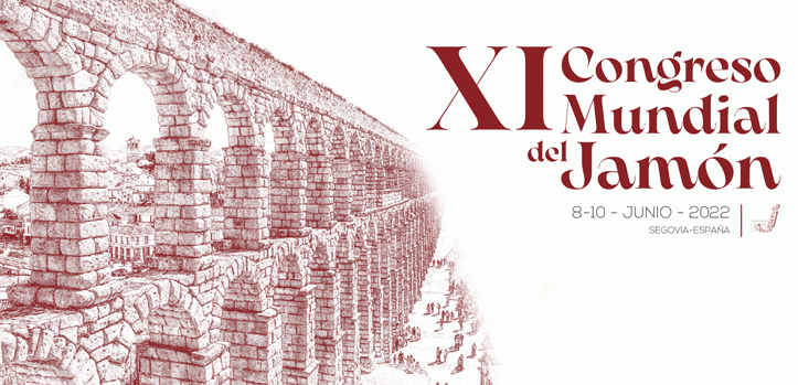 Del 8 al 10 de Junio tendrá lugar el XI Congreso Mundial del Jamón en Segovia