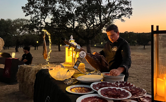 Jamón y música bajo las estrellas de Los Pedroches