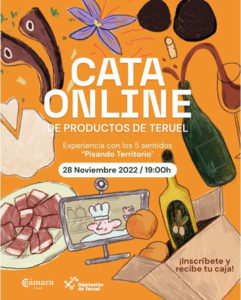 Cata online de los productos agroalimentarios de Teruel
