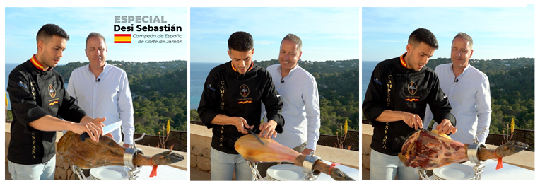 Capítulo 5: Limpieza parcial del Jamón vs Limpieza total del Jamón Especial: Desi Sebastián, Campeón de España de Corte de Jamón 🇪🇸