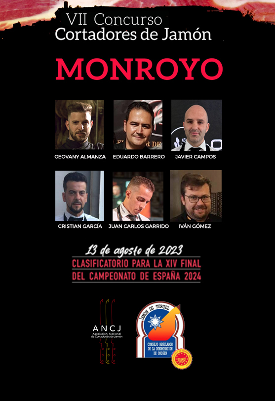 Participantes VII Concurso Cortadores de Jamón Monroyo 2023