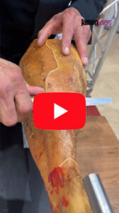 Limpieza Jamones Concurso Mejor Jamón de Teruel 2023