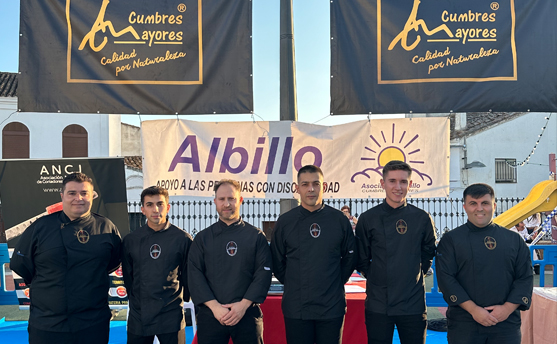 Participantes I Concurso de Cortadores de Jamón de Cumbres Mayores