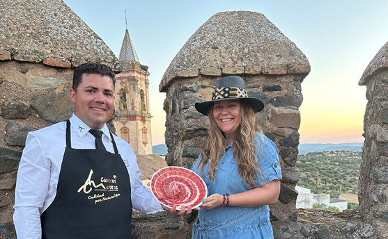 Cumbres Mayores una de las cunas del jamón ibérico 