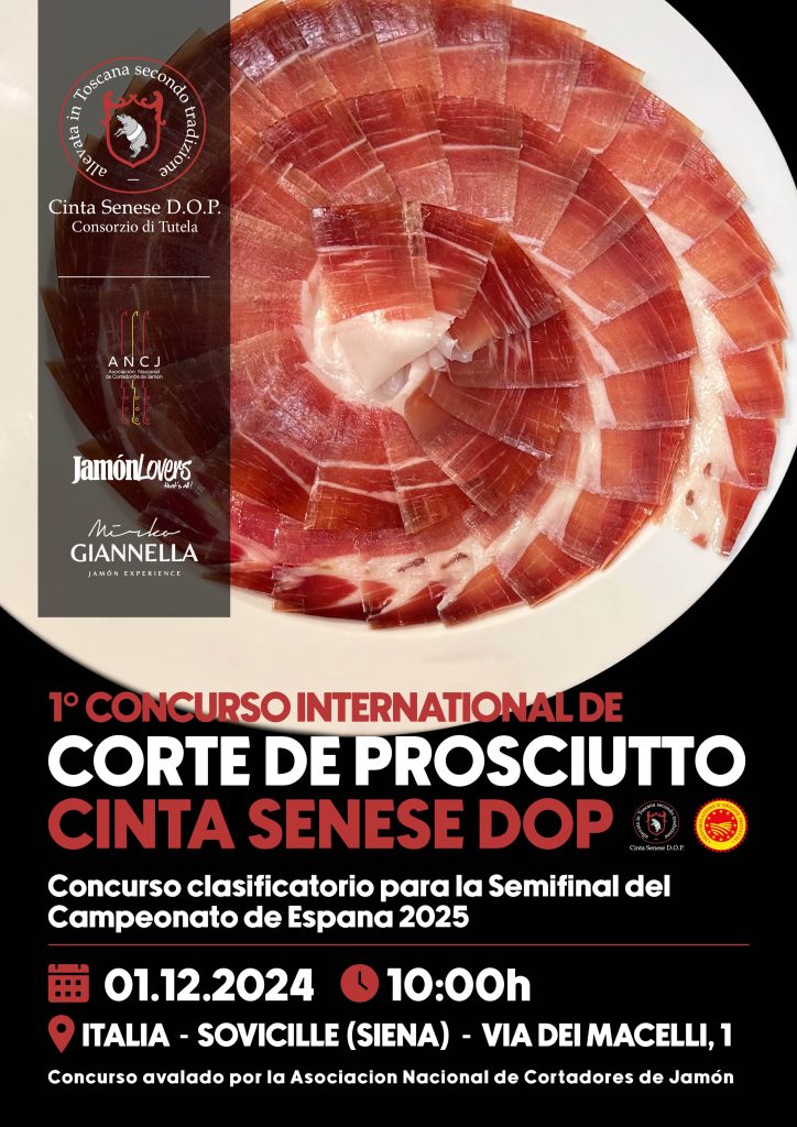 1º Concurso Internacional de Corte de Prosciutto Cinta Senese DOP