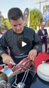 Corte de la Maza XI Concurso de Cortadores de Jamón 