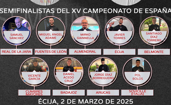 Semifinal del XV Campeonato de España Cortadores de Jamón