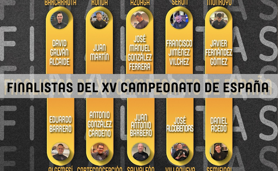 Final del XV Campeonato de España Cortadores de Jamón