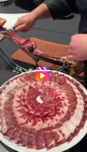 Tercer corte jamones Final del Campeonato de España de Cortadores de Jamón