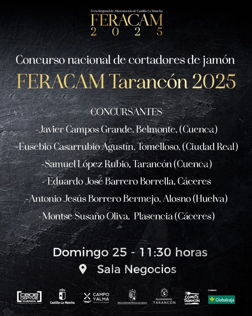 Concurso de Cortadores de Jamón de Tarancón FERACAM