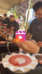 Corte Maza Jamones IX Concurso de Cortadores de Jamón de Monroyo