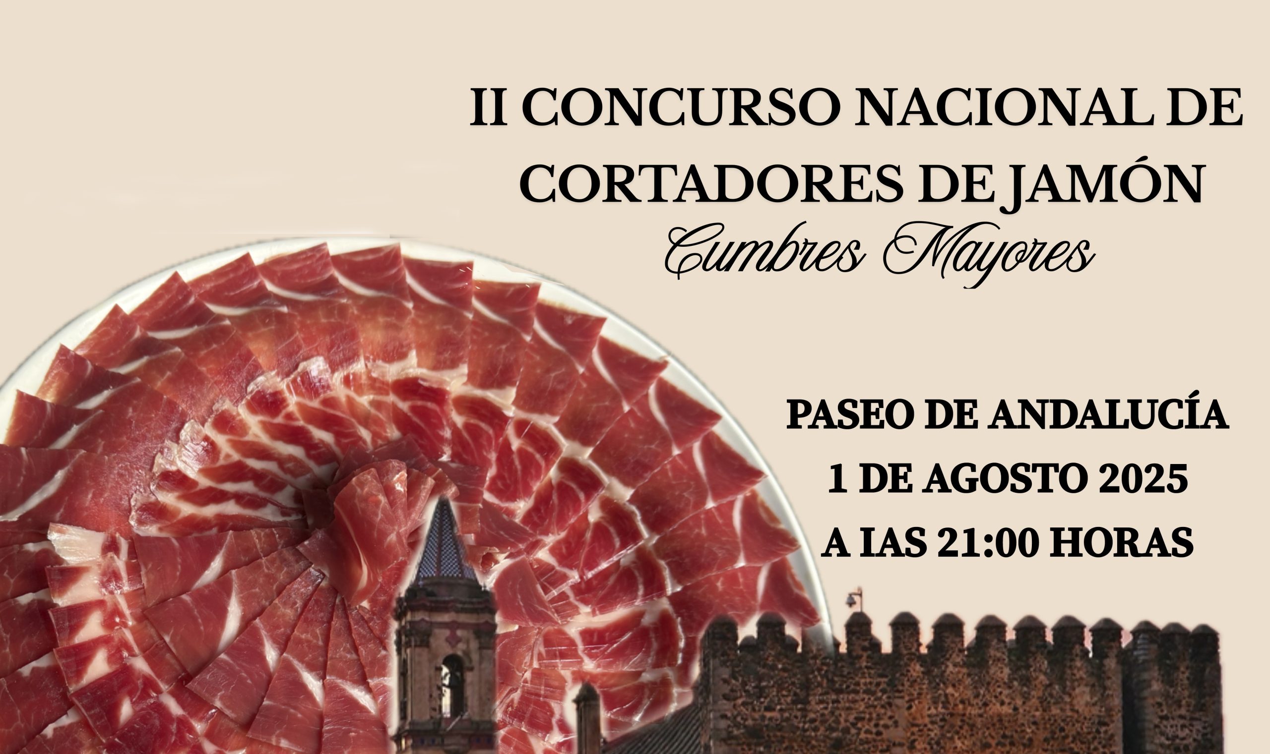 II Concurso Nacional de Cortadores de Jamón Cumbres Mayores