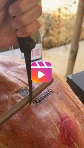 Limpieza Jamones IX Concurso de Cortadores de Jamón de Monroyo